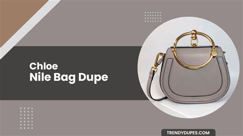 chloe nile|chloe nile bag dupe.